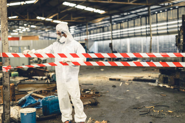 Professional Crime Scene Cleanup technician working in Tobias, NE
